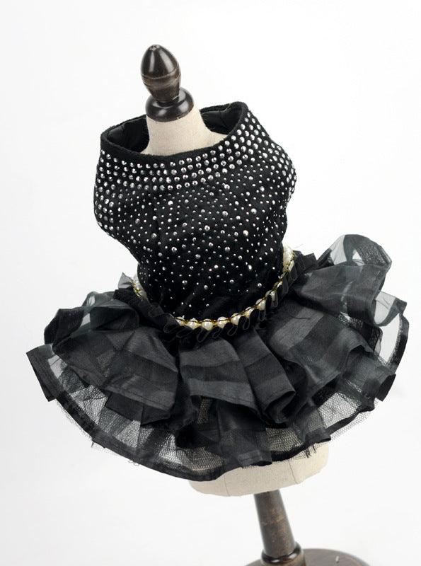 Pet Princess Wedding Skirt - Elegant Apparel For Dogs-0