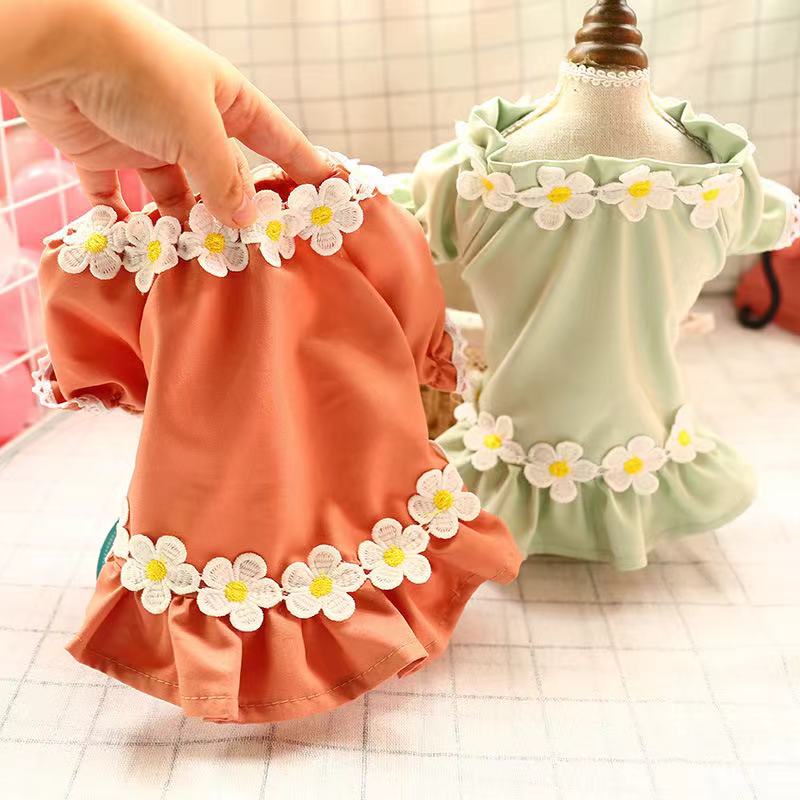 Vestido Elegante Hermoso Vestido de Princesa para Mascotas Ropa Casual