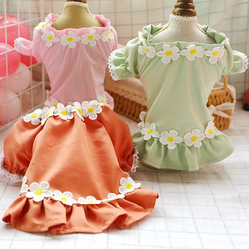 Vestido Elegante Hermoso Vestido de Princesa para Mascotas Ropa Casual