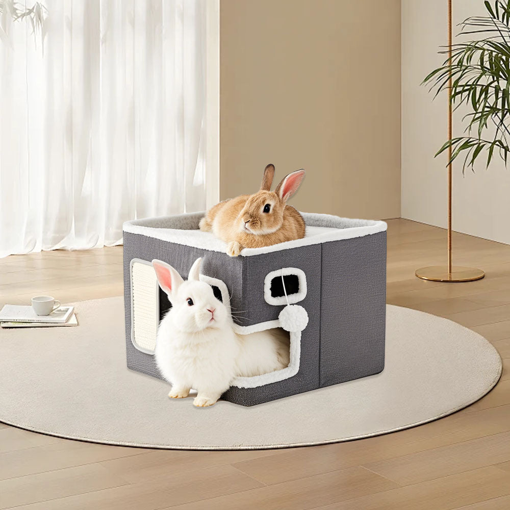 Cama multinivel oculta para mascotas pequeñas