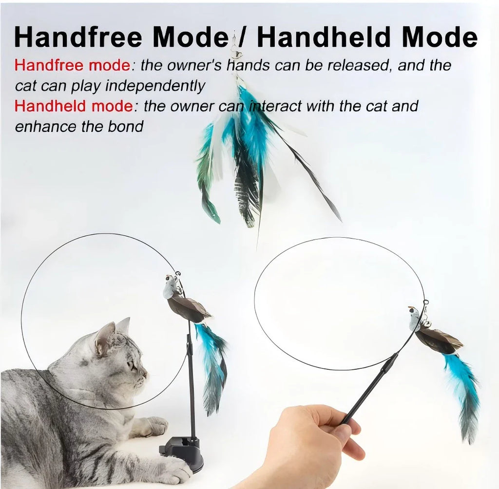 Juguete Interactivo para Gatos con Forma de Mariposa
