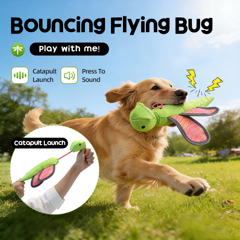 Interactive Flying Dog Toy