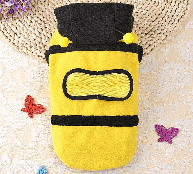 Buzzing Bee Pet Apparel: Soft Fleece Clothes For Dogs And Cats