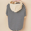 Cozy Canine Striped Hooded Sweater - Fashionable Pet Apparel-2