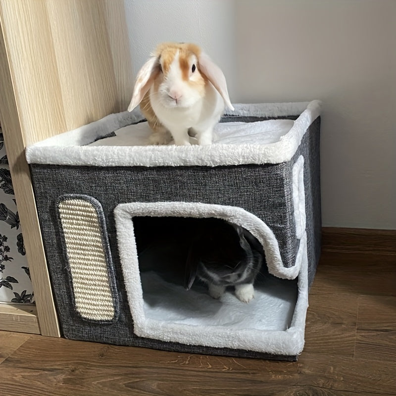 Cama multinivel oculta para mascotas pequeñas