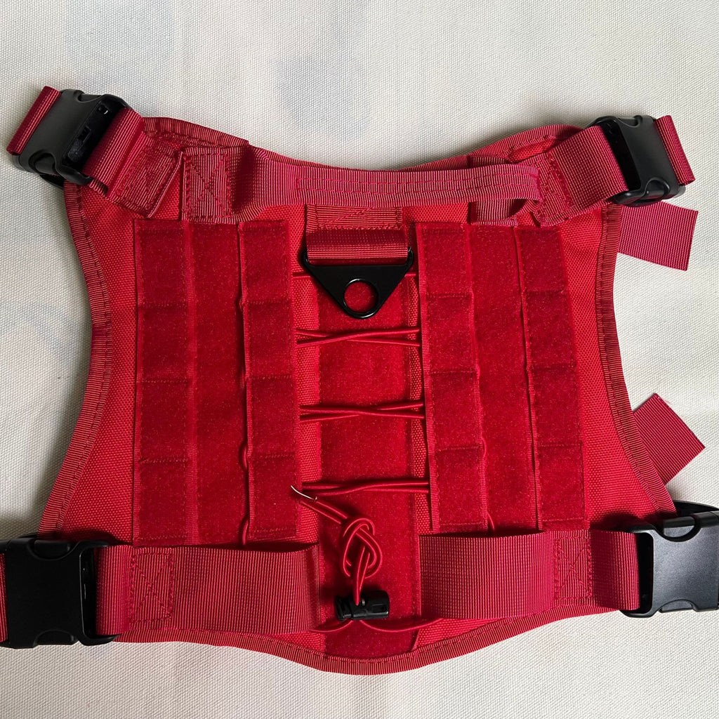 Chaleco táctico para perros grandes, equipo de patrulla para perros, ropa para perros, arnés de pecho K9
