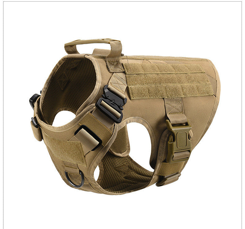 Chaleco táctico para perros grandes, equipo de patrulla para perros, ropa para perros, arnés de pecho K9